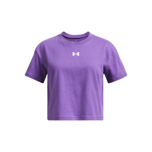 Under Armour Girls' T-shirt Under Armour CROP SPORTSTYLE LOGO SS