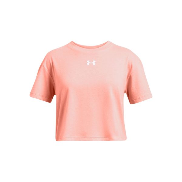 Under Armour Girls' T-shirt Under Armour CROP SPORTSTYLE LOGO SS