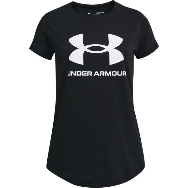 Under Armour Girls' T-shirt Under Armour Live Sportstyle Graphic SS - black