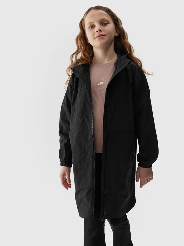 4F Girls' transitional jacket 4F - black