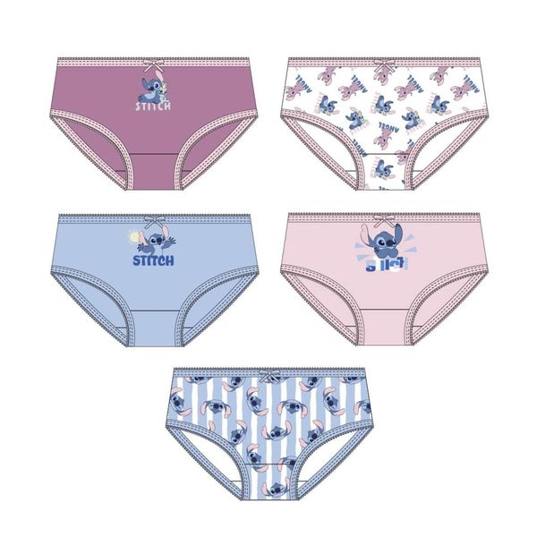 STITCH GIRLS' UNDERWEAR SET SINGLE JERSEY 5 PIECES STITCH