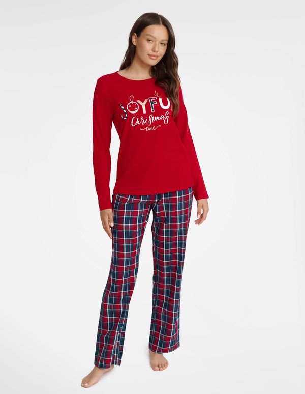 Henderson Ladies Glance 40938-33X Red Red Pyjamas