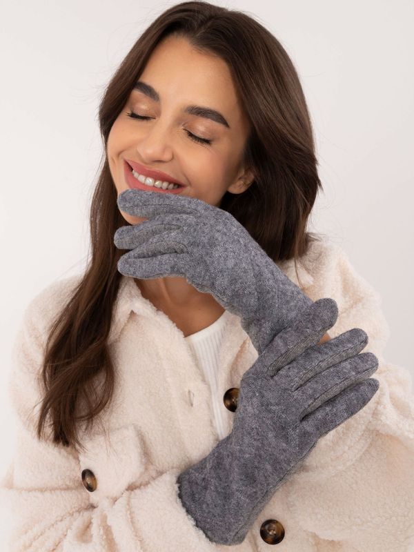 Wool Fashion Italia Gloves-AT-RK-23901.22-gray