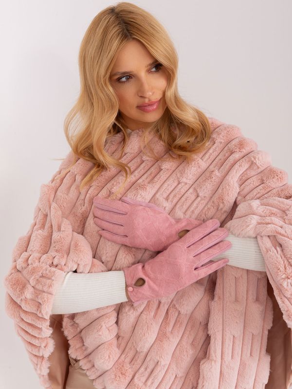 Wool Fashion Italia Gloves-AT-RK-239502.77-light pink