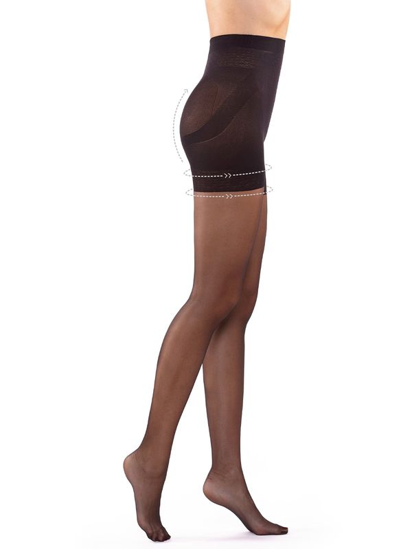 Gorteks Gorteks High-waist slimming tights 20 DEN black