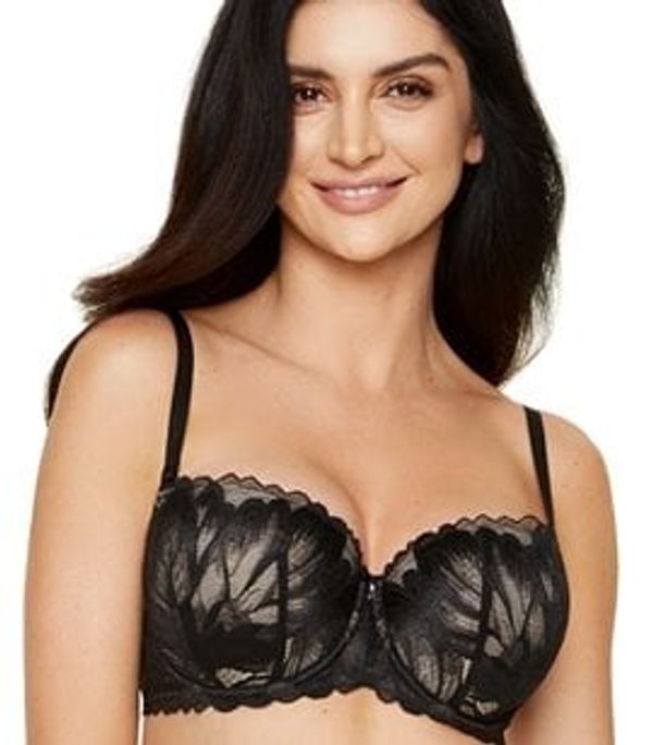 Gorteks Gorteks Moon lace push-up bra black