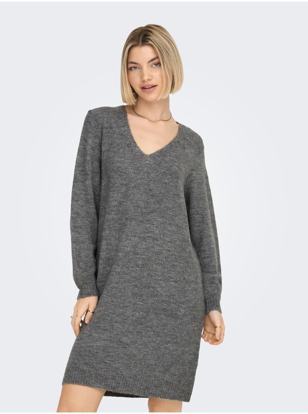 JDY Gray Ladies Sweater Dress JDY Elanora - Women