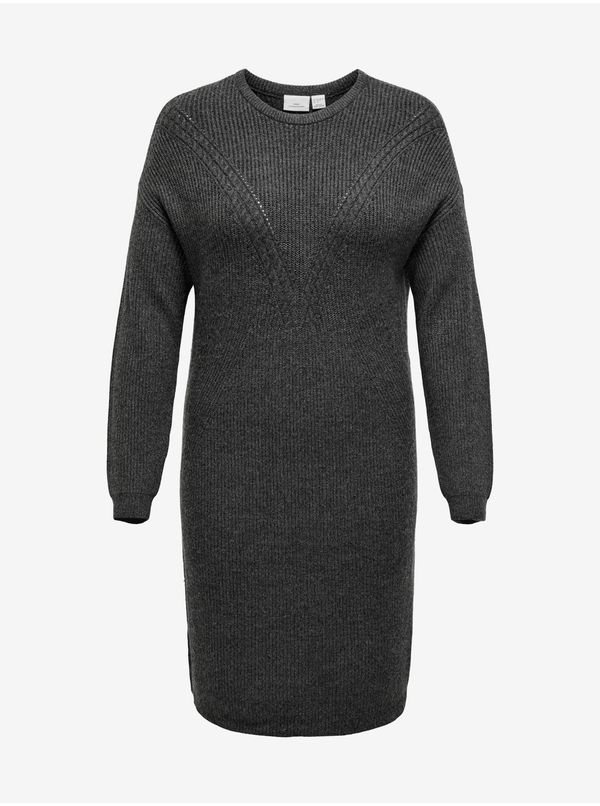 Only Gray Women's Sweater Dress ONLY CARMAKOMA Ribi - Women