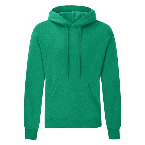 Fruit of the Loom Green Men's Hooded Sweat Fruit of the Loom