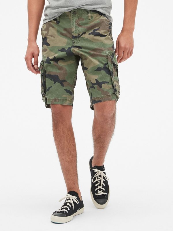 GAP Green Men's Patterned Shorts GAP