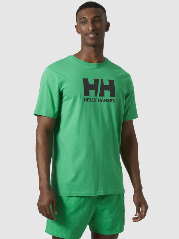 Helly Hansen Green men's T-shirt HELLY HANSEN HH® Logo