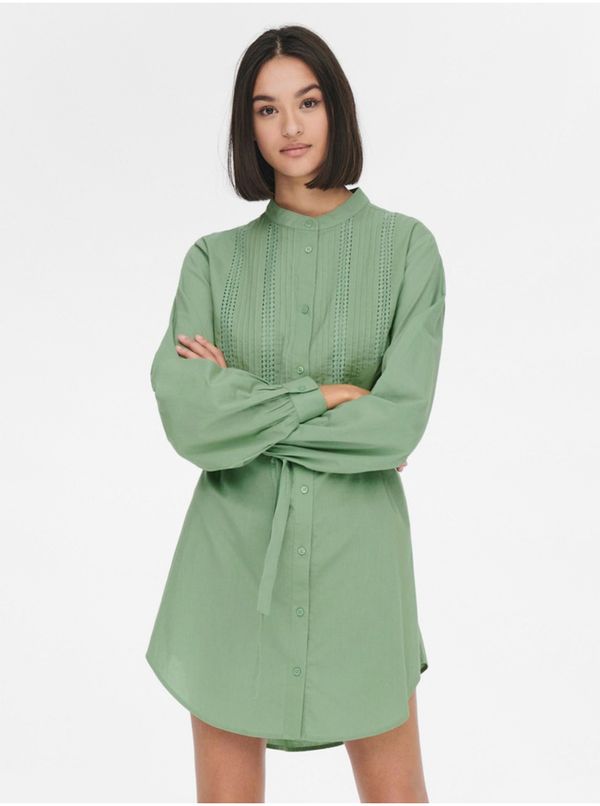 JDY Green Shirt Dress JDY Theodor - Women