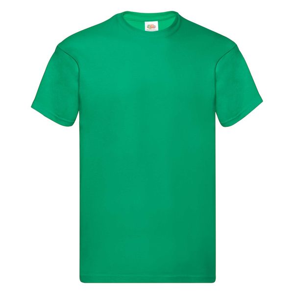 Fruit of the Loom Green T-shirt for men Original Fruit of the Loom