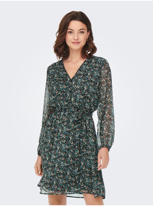 Only Green Women Floral Dress ONLY Cera - Women