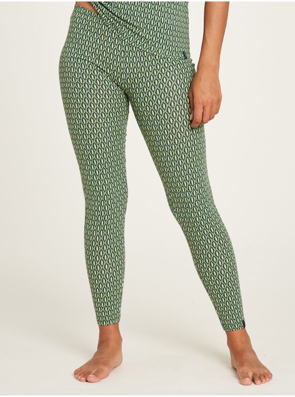 Tranquillo Green Women's Patterned Leggings Tranquillo - Women