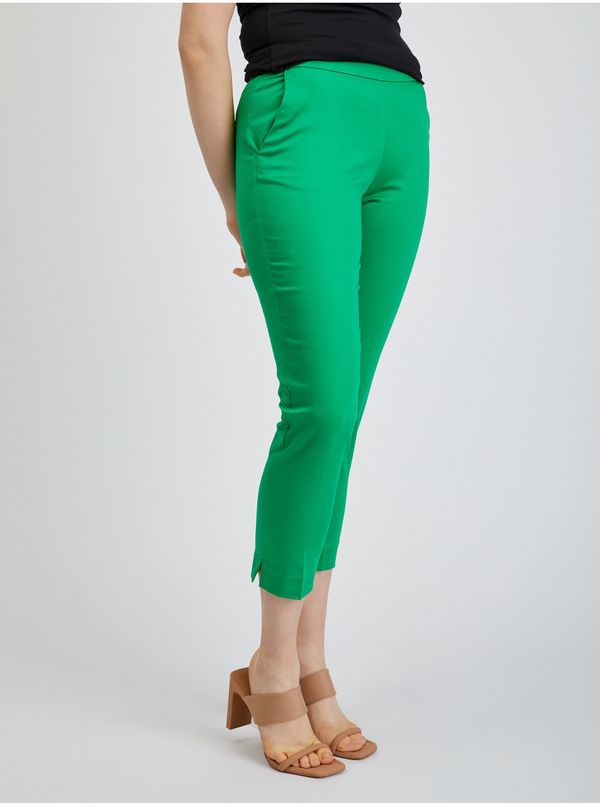 Orsay Green Women's Shortened Trousers ORSAY - Women