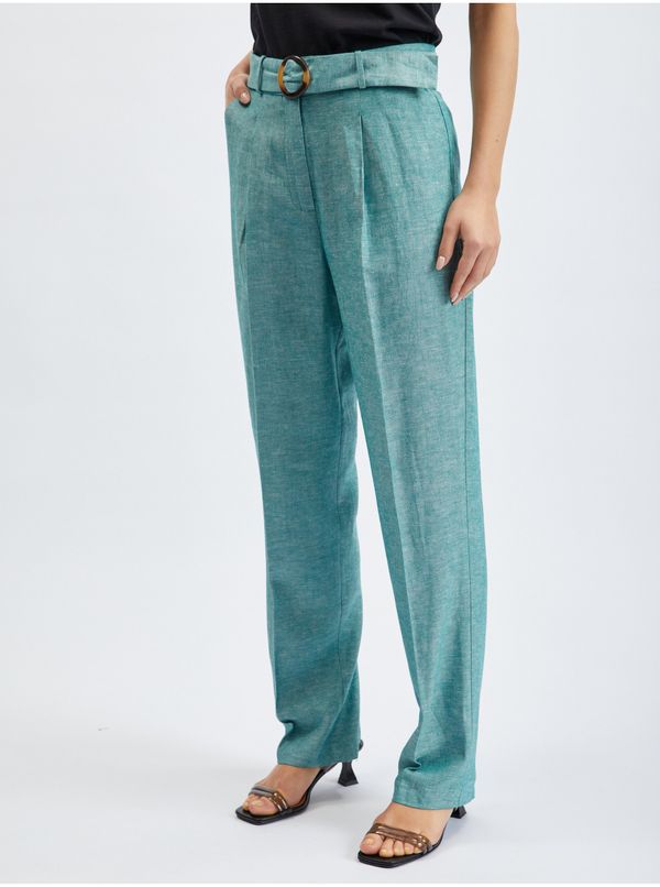 Orsay Green Women's Trousers ORSAY - Women's