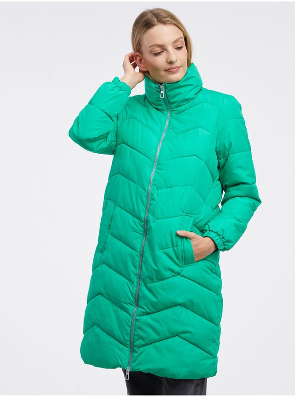 Vero Moda Green women's winter quilted coat VERO MODA League - Women
