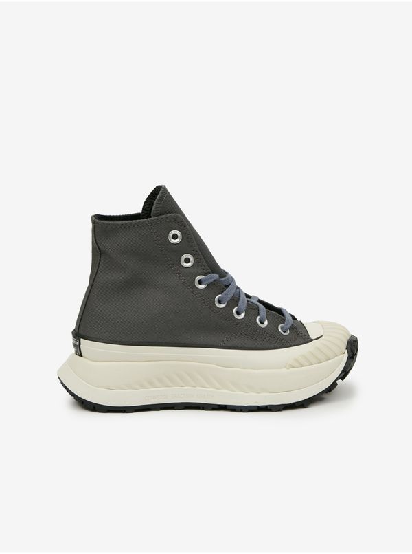 Converse Grey Ankle Sneakers on the Converse Chuck 70 AT CX Platform - Women