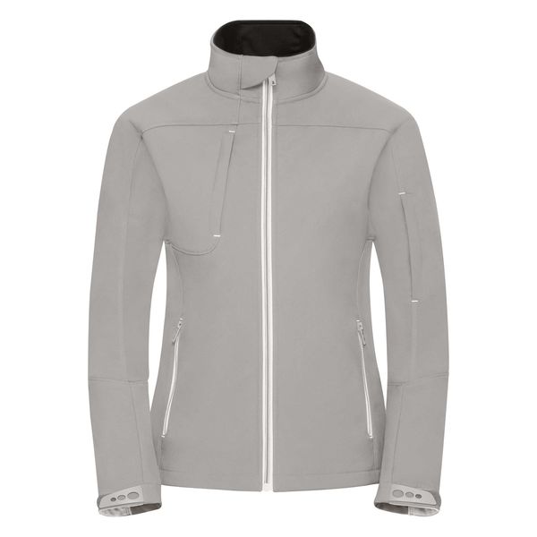 RUSSELL Grey Bionic Softshell Jacket Russell