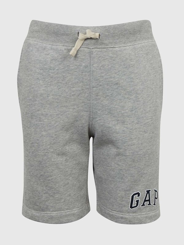 GAP Grey boys' shorts sweatpants logo GAP