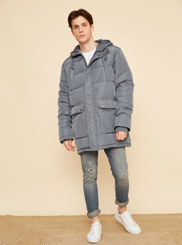 ZOOT.lab Grey men's 100-year-old zoot winter jacket