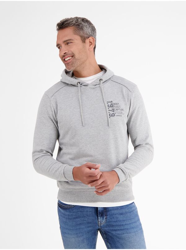 Lerros Grey Mens Hoodie LERROS - Men