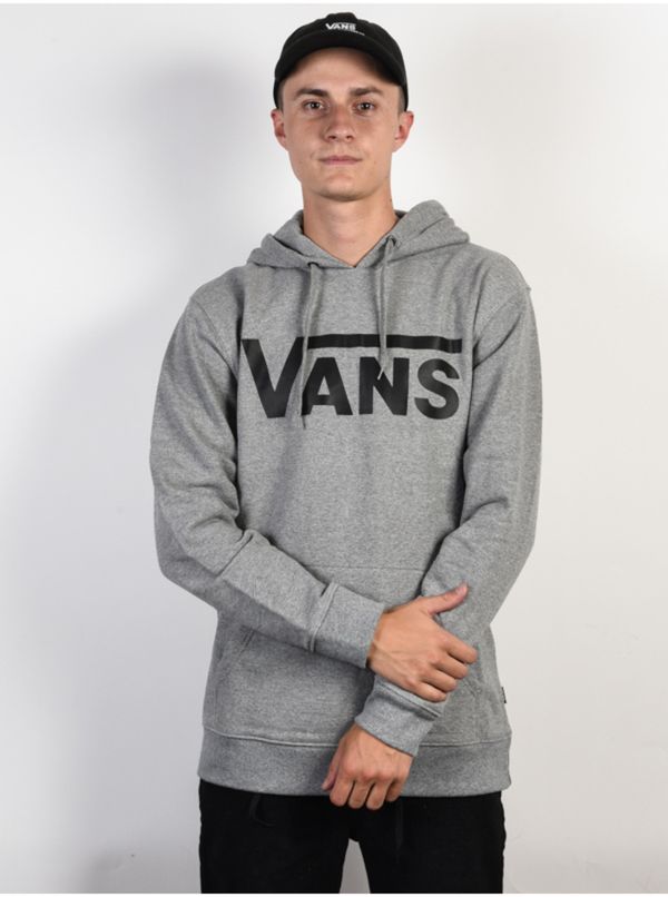 Vans Grey men's patterned hoodie VANS - Men