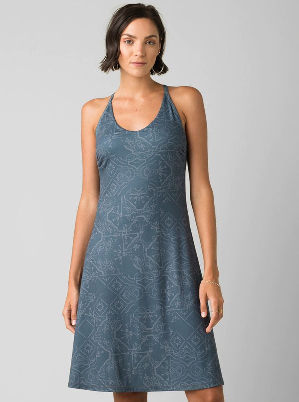 PRANA Grey patterned dress prAna Opal