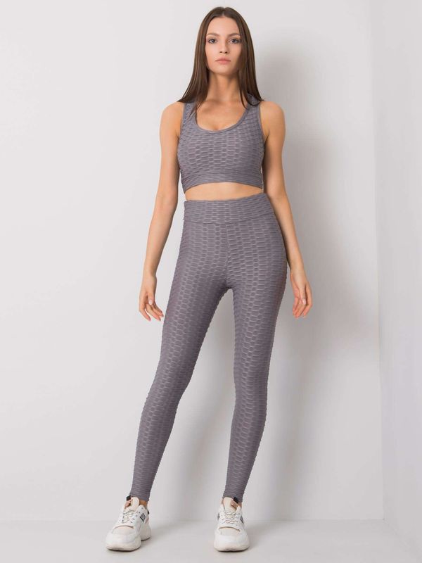 Fashionhunters Grey women's set RUE PARIS