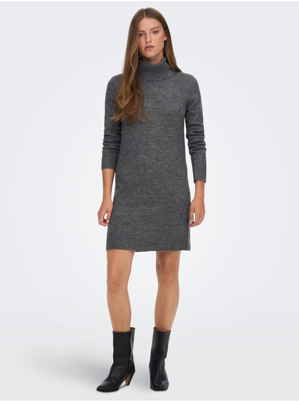 JDY Grey women's striped sweater dress JDY Elanor - Women's