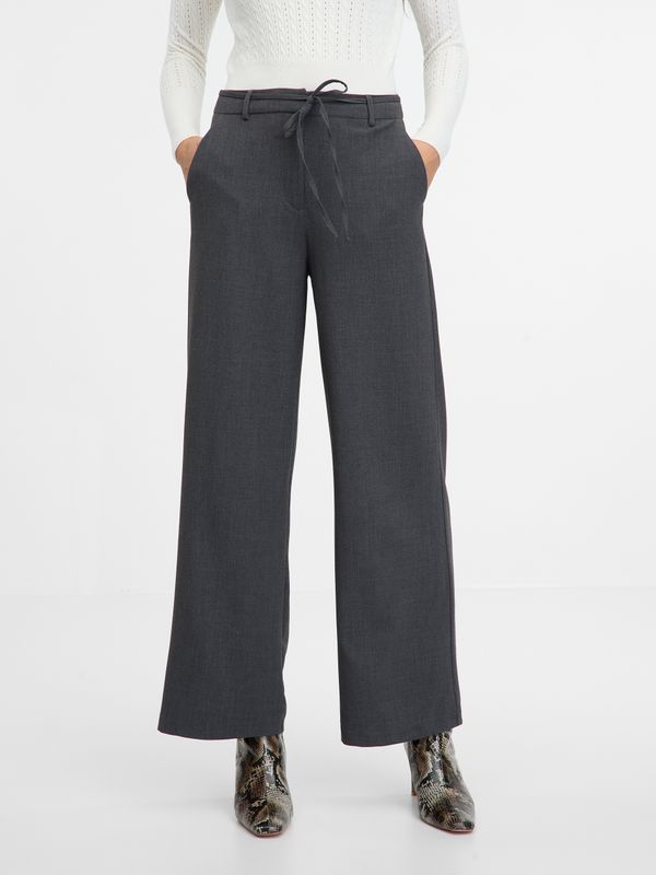 Orsay Grey women's wide trousers ORSAY - Women's