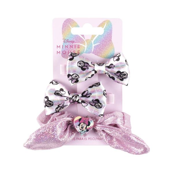 MINNIE HAIR ACCESSORIES BOW 3 PIECES MINNIE