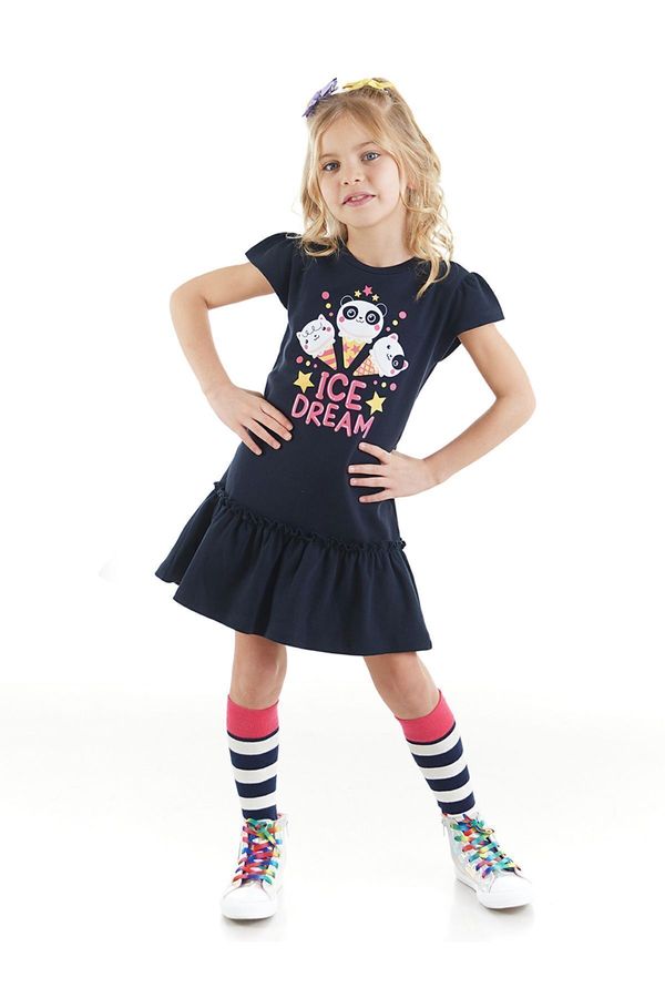 Denokids Haljina za djevojčice Denokids CFF-23Y1-001/Navy blue