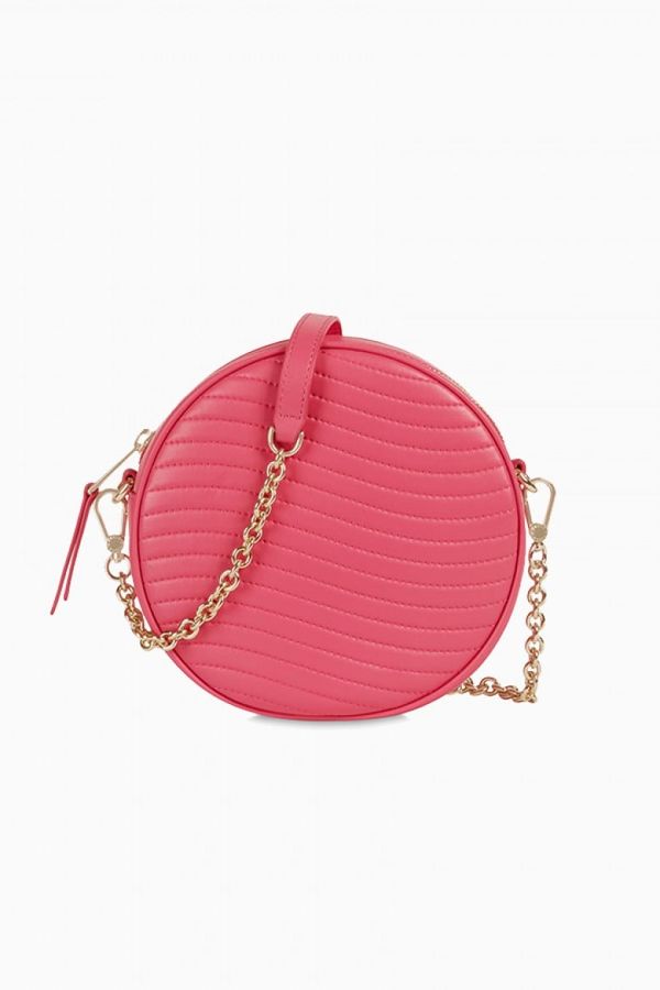 Furla Handbag - FURLA SWING MINI CROSSBODY ROUND pink