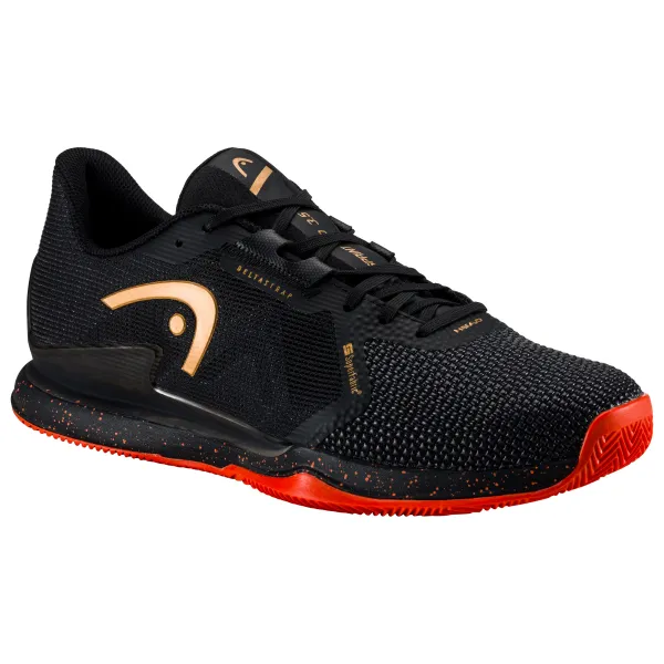 Head Head Sprint Pro 3.5 SF Clay Black Orange EUR 46 Men's Tennis Shoes