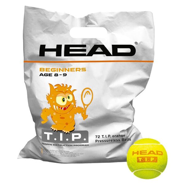 Head Head T.I.P. Orange Children's Tennis Balls (72B)