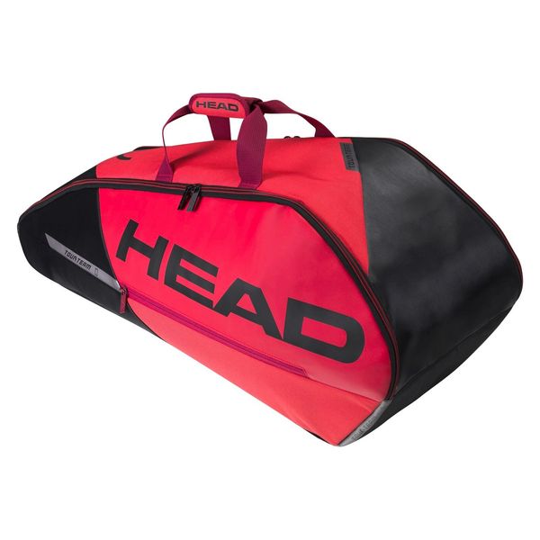 Head Head Tour Team 6R Black/Red Racquet Bag
