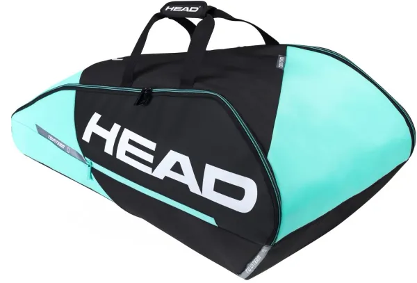 Head Head Tour Team 9R Black/Mint Racquet Bag