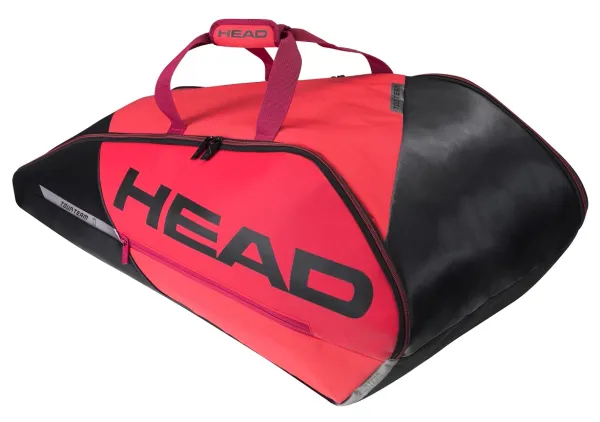 Head Head Tour Team 9R Black/Red Racket Bag