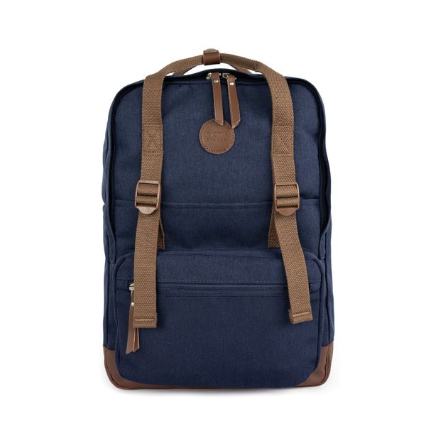 Himawari Himawari Unisex's Backpack tr23202-9 Navy Blue
