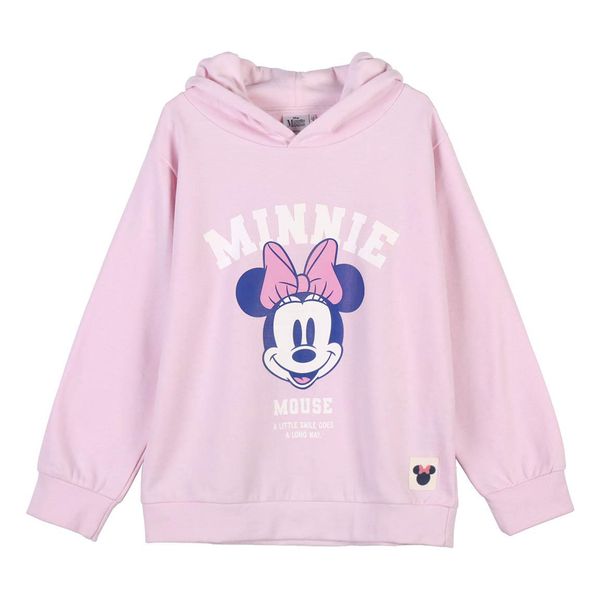 MINNIE HOODIE COTTON BRUSHED MINNIE