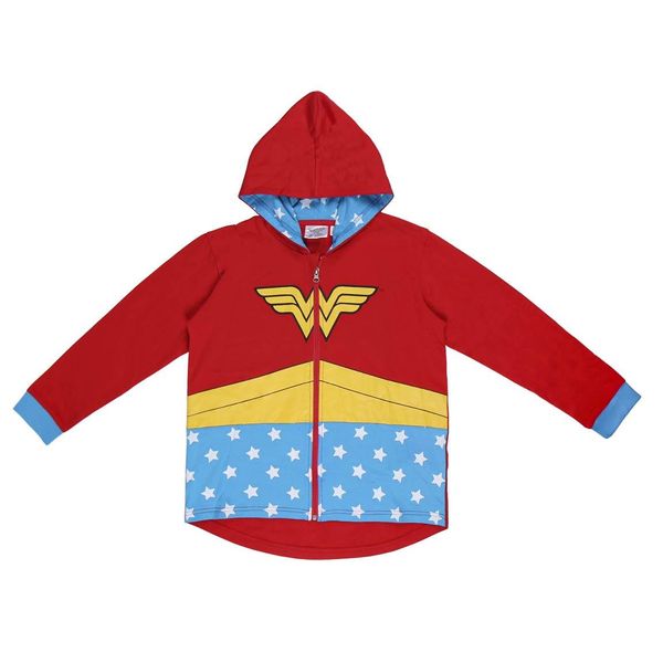 WONDER WOMAN HOODIE COTTON BRUSHED WONDER WOMAN