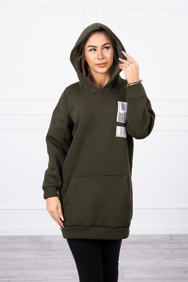 Kesi Hoodie with khaki patches