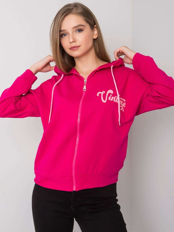 Fashionhunters Hoodie with zipper closure