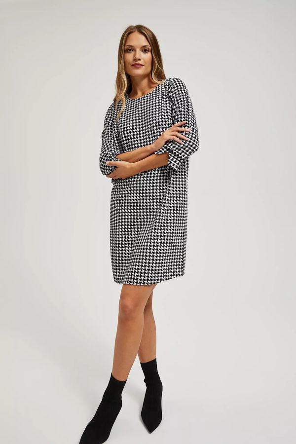 Moodo Houndstooth Dresses