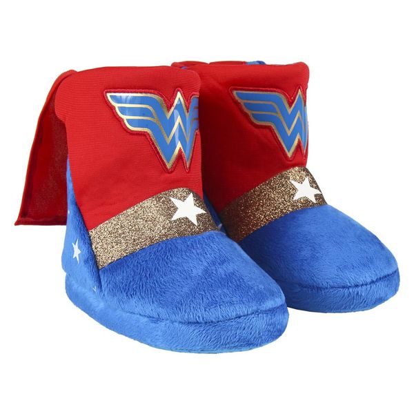 WONDER WOMAN HOUSE SLIPPERS BOOT WONDER WOMAN