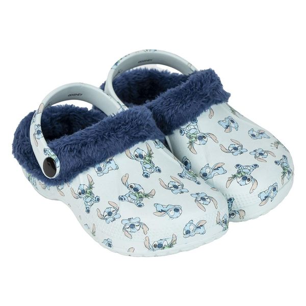 STITCH HOUSE SLIPPERS CLOG FLEECE STITCH