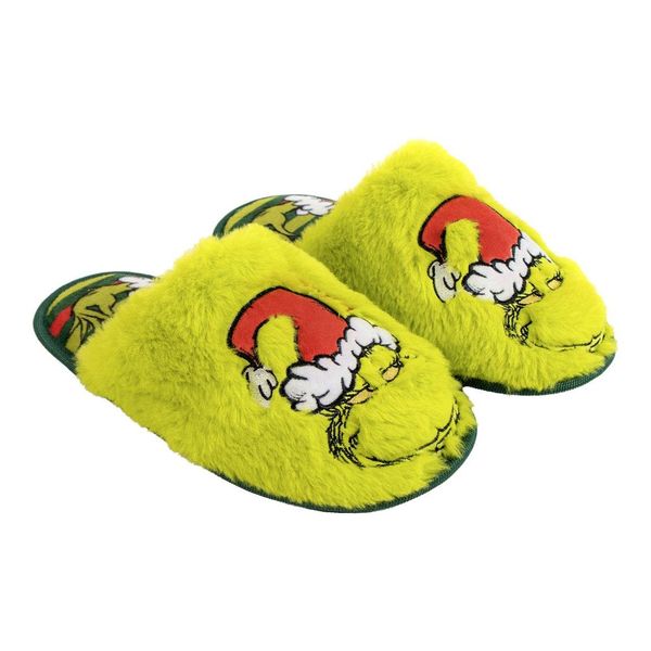 THE GRINCH HOUSE SLIPPERS OPEN THE GRINCH