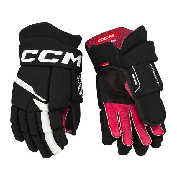 CCM Ice Hockey Gloves CCM Next Black/White 15 Inch